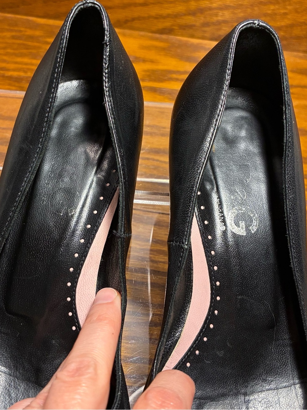 Y2K VTG D&G Dolce & Gabbana Buckle Pointed Toe Kitten Heel Pumps EU 35.5 US 5.5 - Picture 12 of 16